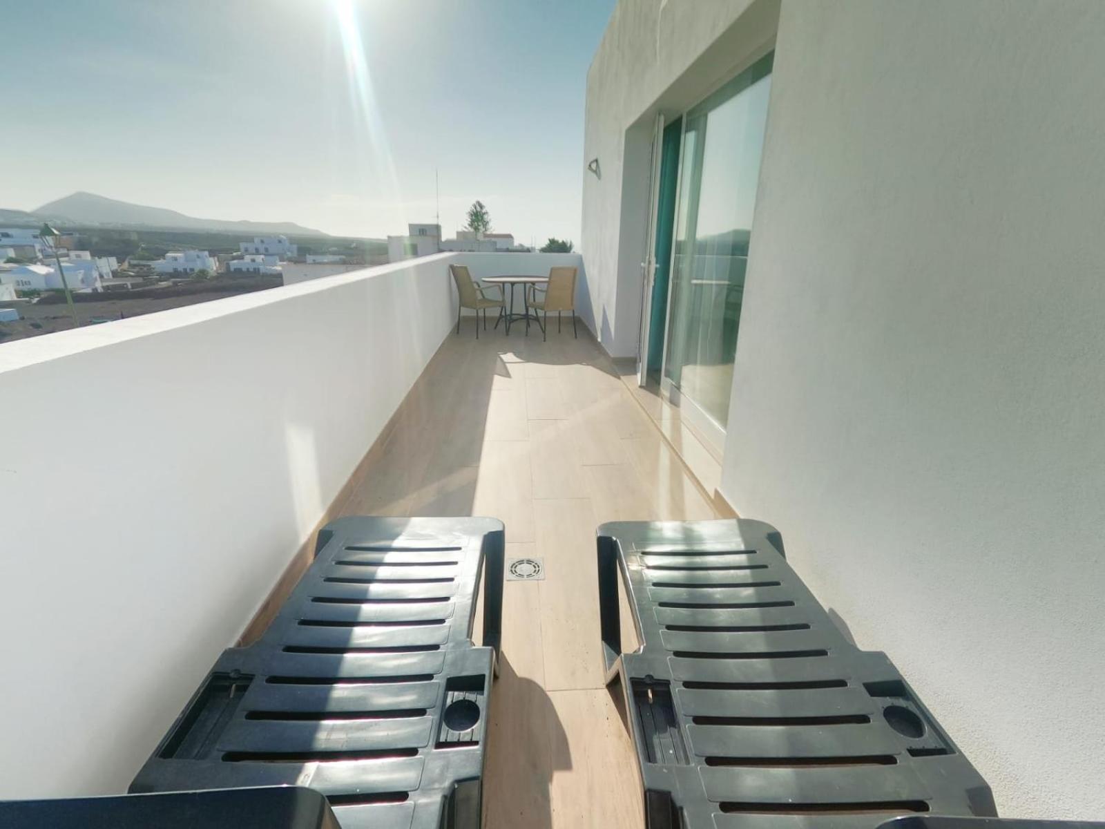 Ferienwohnung Jardin Del Mar Tinajo Exterior foto